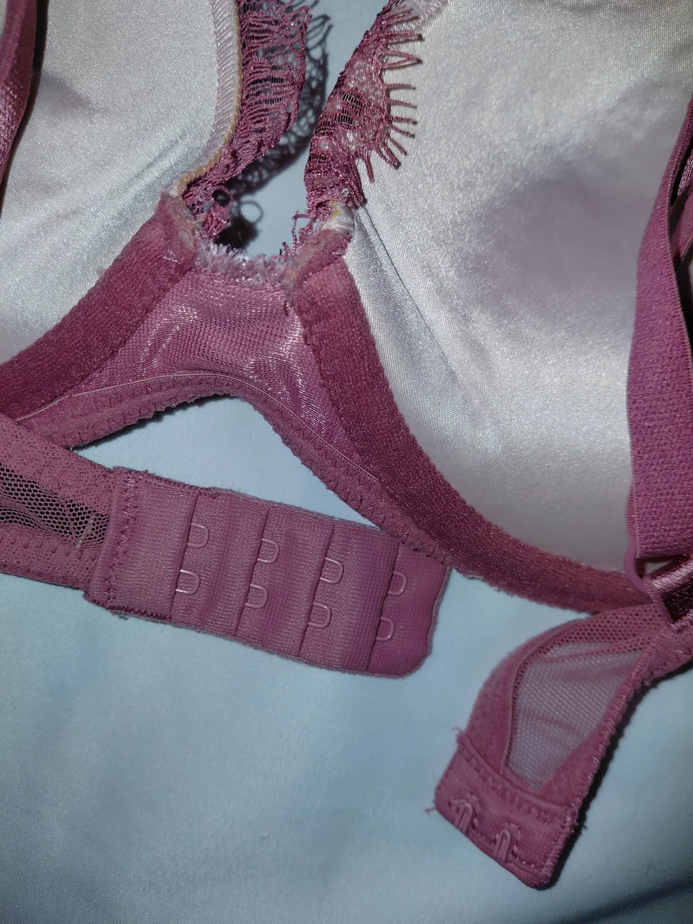Victoria's Secret Very Sexy Lace Pushup Bra in Dusty Rose 34B